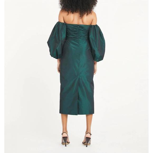 NEW TANYA TAYLOR charlotte dress in martini - Picture 4 of 5